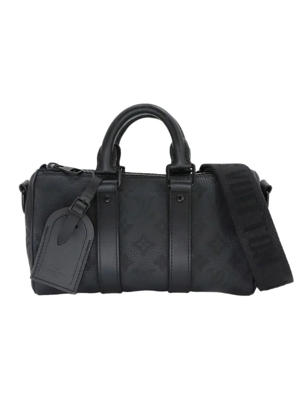 Louis Vuitton Monogram Taurillon Keepall Bandouliere 25 2-Way Bag